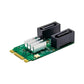 Frendorf | ST551 6Gbps PCIe B+M Schlüssel zu 2 Port SATA 3.0 Karte M.2 zu dual SATA Adapter