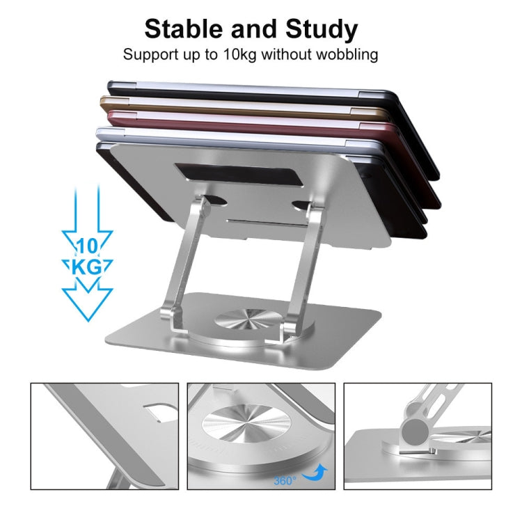 Frendorf | D088 Tragständer aus Aluminium 360 Grad drehbar höhenverstellbar flexibel für Notebooks Laptops