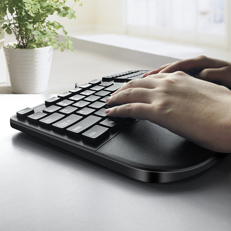 Frendorf | 390B Ergonomische kompakte Gaming-Tastatur