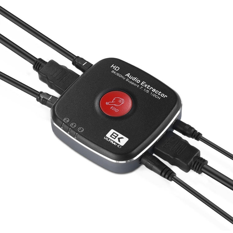 Frendorf | AYSA-11V21 8K/60Hz YbCr420 HDR10 Ausgabe 7.1 HDMI8K Audio Separator 2.1 Audio Separator