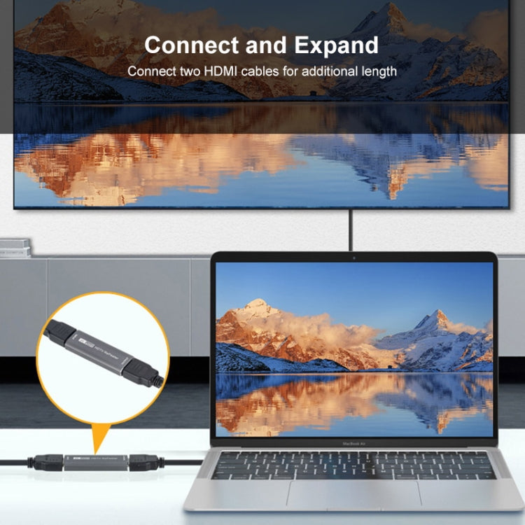 Frendorf | JUNSUNMAY 8K 30m HDMI Adapter Signalverstärker HDMI Repeater Extender(Grau)