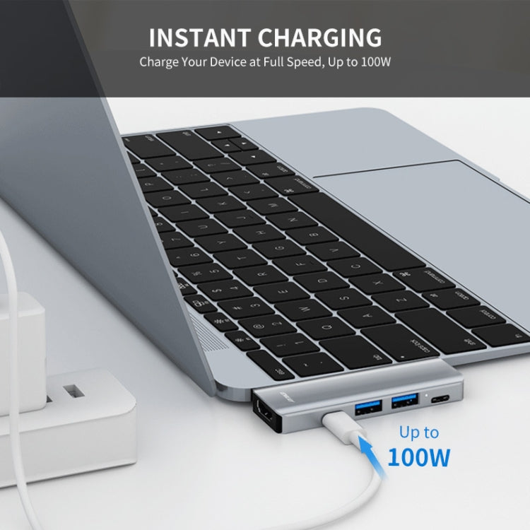 Frendorf | ENKAY Hat-Prince 5 in 2 Hub Typ-C zu 4K HDMI / USB 3.0 Dockingstation Adapter