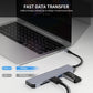 Frendorf | ENKAY Hat-Prince 6 in 1 Typ-C zu 4K HDMI Dockingstation Adapter USB-C Hub SD/TF Kartenleser