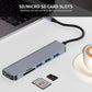 Frendorf | ENKAY Hat-Prince 6 in 1 Typ-C zu 4K HDMI Dockingstation Adapter USB-C Hub SD/TF Kartenleser
