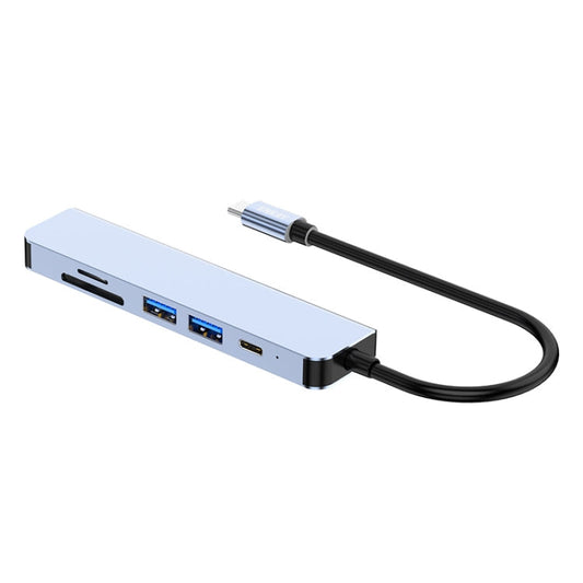 Frendorf | ENKAY Hat-Prince 6 in 1 Typ-C Hub 4K HDMI Dockingstation Adapter USB-C PD Schnellladung SD/TF Kartenleser