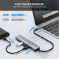 Frendorf | ENKAY Hat-Prince 7 in 1 Typ-C zu 4K HDMI Docking Station Adapter PD Schnelllade Hub SD/TF Kartenleser