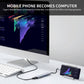 Frendorf | ENKAY Hat-Prince 7 in 1 Typ-C zu 4K HDMI Docking Station Adapter PD Schnelllade Hub SD/TF Kartenleser
