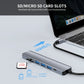 Frendorf | ENKAY Hat-Prince 7 in 1 Typ-C zu 4K HDMI Docking Station Adapter PD Schnelllade Hub SD/TF Kartenleser