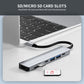 Frendorf | ENKAY Hat-Prince 7 in 1 Typ-C zu 4K HDMI Dockingstation Adapter PD Schnellladehub
