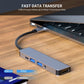 Frendorf | ENKAY Hat-Prince 5 in 1 Type-C Hub 4K HDMI Konverter Dockingstation 3.5mm Audio Jack Adapter