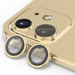 Frendorf | Für iPhone 12 / 12 mini ENKAY AR Anti-Reflex Kameraobjektiv Glas Vollfilm (Gold)