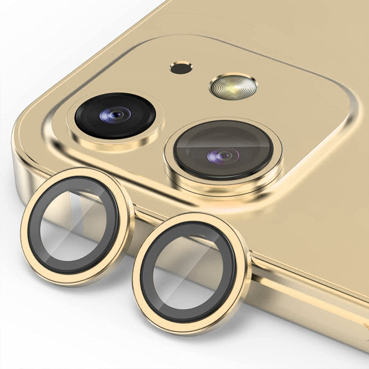 Frendorf | Für iPhone 12 / 12 mini ENKAY AR Anti-Reflex Kameraobjektiv Glas Vollfilm (Gold)