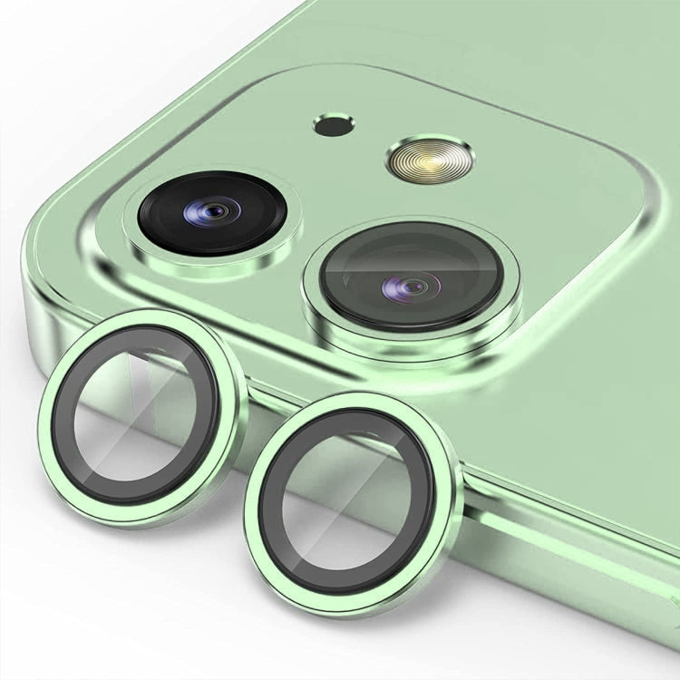 Frendorf | Für iPhone 12 / 12 mini ENKAY AR Anti-Reflex Kameraobjektiv Glas Vollfolie (Hellgrün)