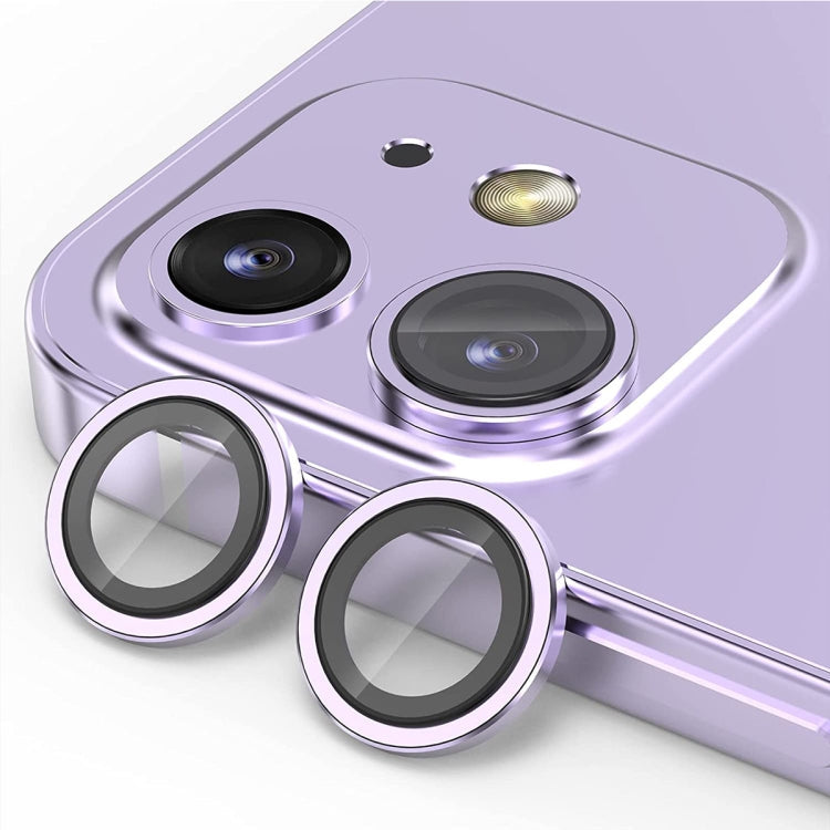 Frendorf | Für iPhone 12 / 12 Mini ENKAY AR Antireflex Kamera Objektivglas Vollfolie (Helllila)