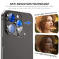 Frendorf | Für iPhone 12 / 12 mini ENKAY AR Anti-Reflex Kameraobjektiv Glas Vollfilm (Gold)