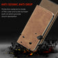 Frendorf | Für Samsung Galaxy S24 Ultra 5G Retro Skin Feel Magnetic Leather Phone Case (Grün)