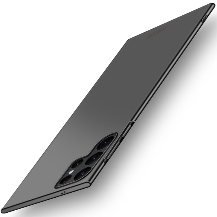 Frendorf | Für Samsung Galaxy S24 Ultra 5G MOFI Frosted PC Ultra-dünne Hard Phone Case (Schwarz)