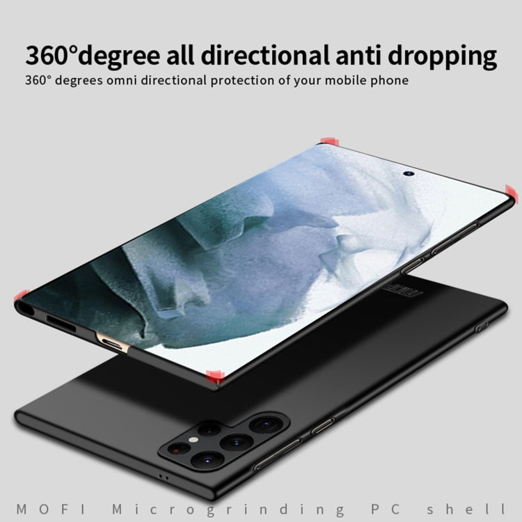 Frendorf | Für Samsung Galaxy S24 Ultra 5G MOFI Frosted PC Ultra-dünne Hartschale (Rot)