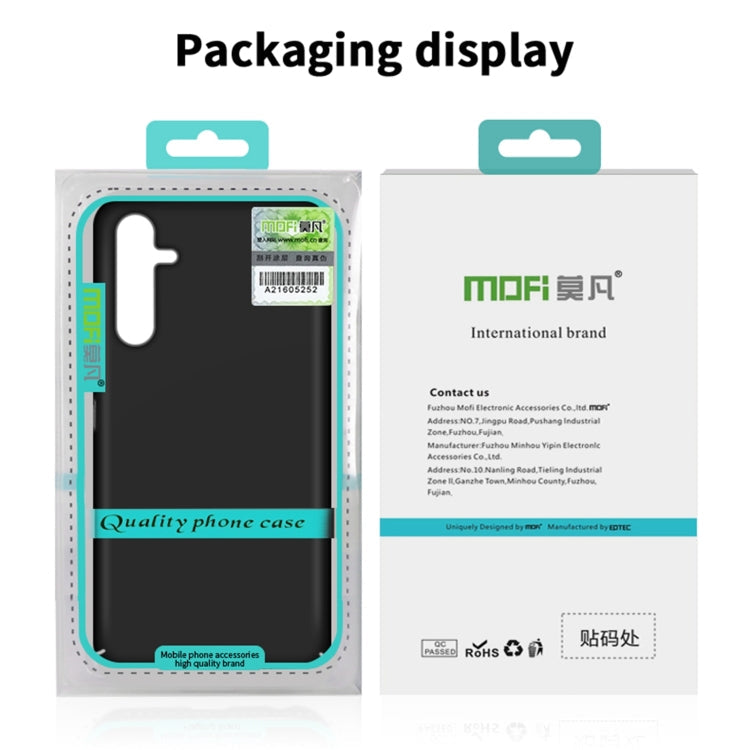 Frendorf | Für Samsung Galaxy S24 Ultra 5G MOFI Frosted PC Ultra-dünne Hartschale (Rot)