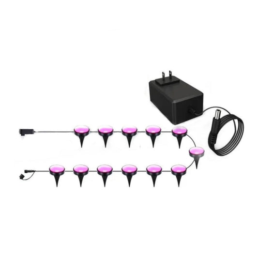 CP01 Outdoor WIFI Smart APP Steuerung Gartenlampe Musik-Synchronisation Außen Bodenlichter (US-Stecker)