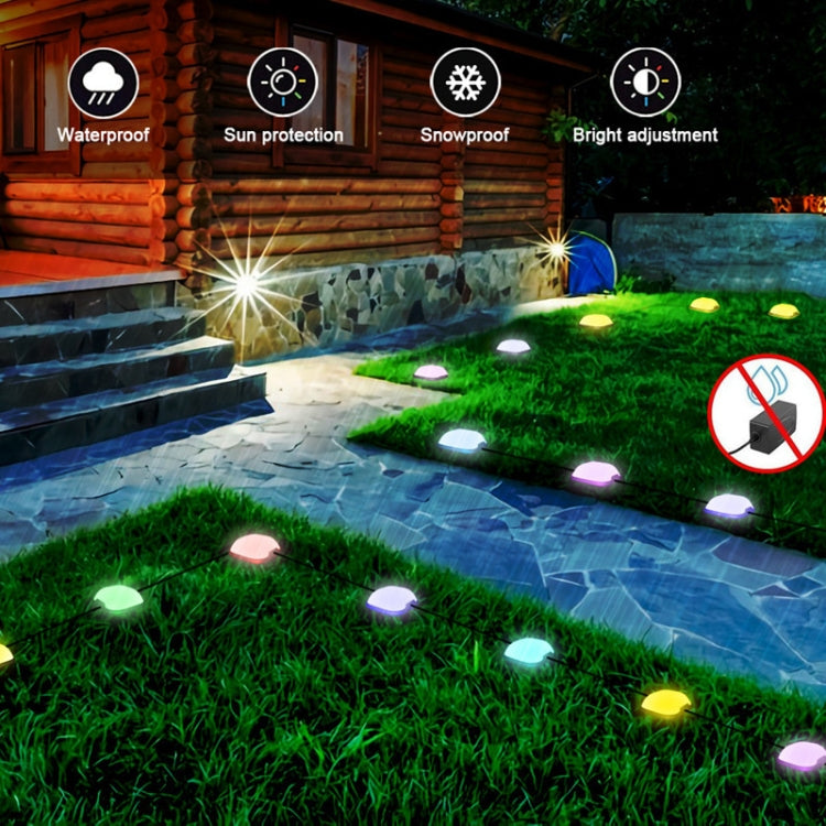 CP01 Outdoor WIFI Smart APP Steuerung Gartenlampe Musik-Synchronisation Außen Bodenlichter (US-Stecker)