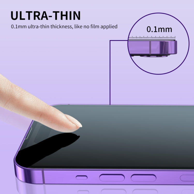 Frendorf | Für iPhone 14 Pro Max 2 Stück ENKAY Hat-Prince 0,1 mm Ultrathin Anti-Reflexions-Spezialglasfolie