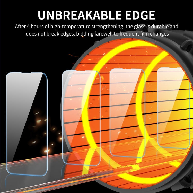 Frendorf | Für iPhone 14 Pro Max 2 Stück ENKAY Hat-Prince 0,1 mm Ultrathin Anti-Reflexions-Spezialglasfolie