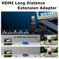 Frendorf | HDMI Extender 50m Audio Video 1080P über Cat5 Cat6 Ethernet Kabel Übertragung verlustfreies Signal HDMI Langstreckenverlängerungsadapter