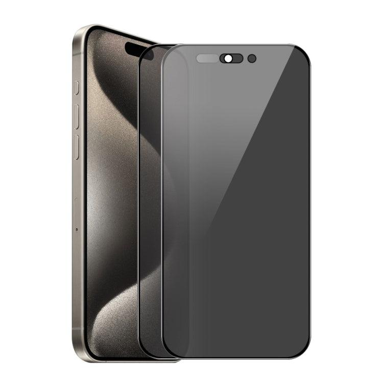 Frendorf | Für iPhone 15 Pro Max 2 Stück ENKAY Hat-Prince 28° Anti-Überwachung Gehärtetes Glas Schutzfolie Vollbildfilm