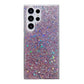 Frendorf | Für Samsung Galaxy S24 Ultra 5G Glitzer Sequins Epoxy TPU Handyhülle (Rosa)
