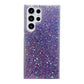 Frendorf | Für Samsung Galaxy S24 Ultra 5G Glitzer Pailletten Epoxid TPU Handyhülle (Lila)