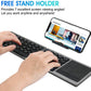 Frendorf | FK328T Handy Tablet Laptop Wireless Bluetooth Tastatur Tragbare 3-faltbare Tastatur