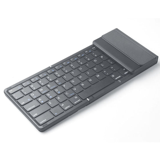 Frendorf | B099 Tablets Laptops 3-Modus Wireless Bluetooth Tastatur Wiederaufladbare Faltbare Stille Tastatur