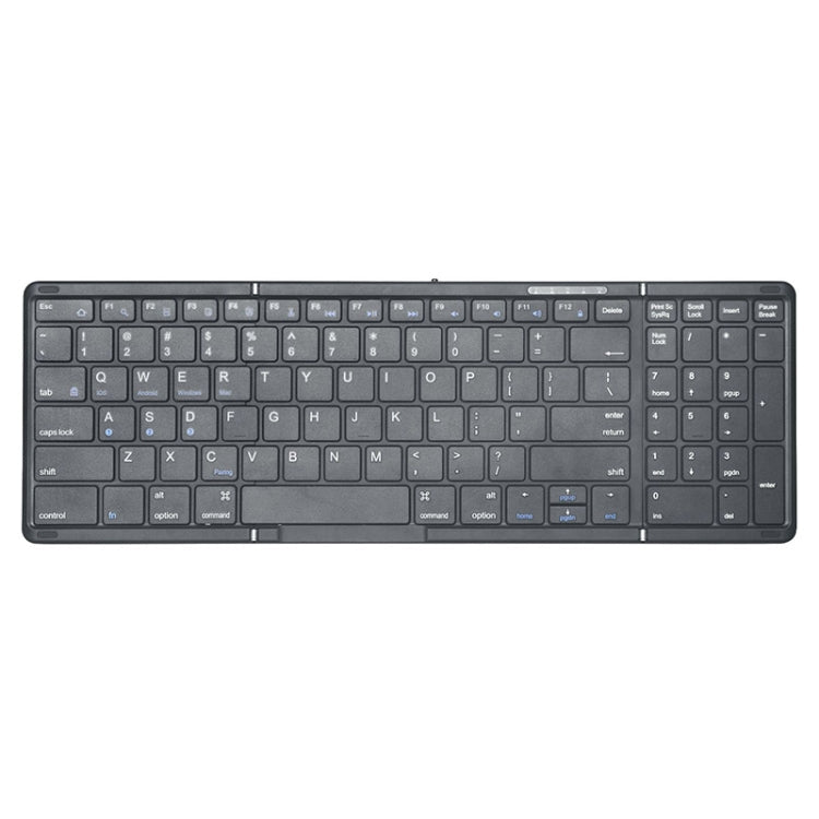 Frendorf | B099 Tablets Laptops 3-Modus Wireless Bluetooth Tastatur Wiederaufladbare Faltbare Stille Tastatur