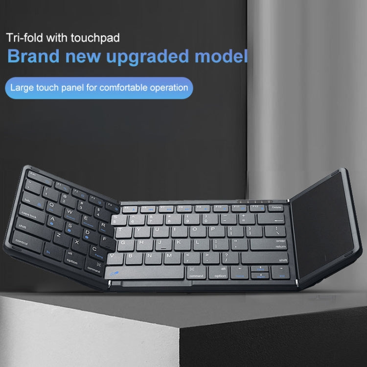 Frendorf | B099T Handy Tablet Laptop Universal Tragbar Klapp-Touchpad Bluetooth Wireless Tastatur