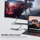 Frendorf | Wavlink UHP3409 Für MacBook Pro/Air USB-C Windows Laptops 100W PD Mini Docking Station