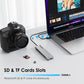 Frendorf | Wavlink UHP3409 Für MacBook Pro/Air USB-C Windows Laptops 100W PD Mini Docking Station