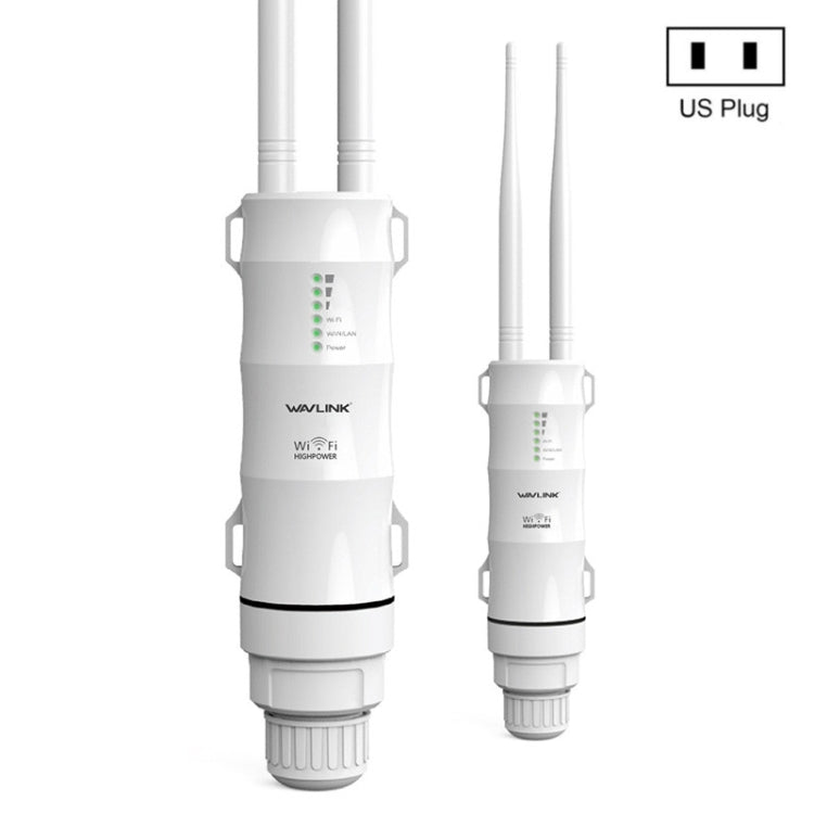 Frendorf | WAVLINK WN570HA1 Wetterfest 2.4+5GHz 600Mbps Outdoor WLAN Reichweitenrouter Extender, Stecker: US-Stecker