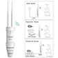 Frendorf | WAVLINK WN570HA1 Wetterfest 2.4+5GHz 600Mbps Outdoor WLAN Reichweitenrouter Extender, Stecker: US-Stecker