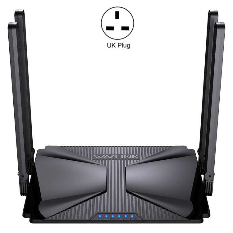Frendorf | WAVLINK WN586X3 Wireless Gigabit Ethernet Router Wi-Fi 6 AX3000 Mesh Router Dual Band, Stecker:UK Stecker