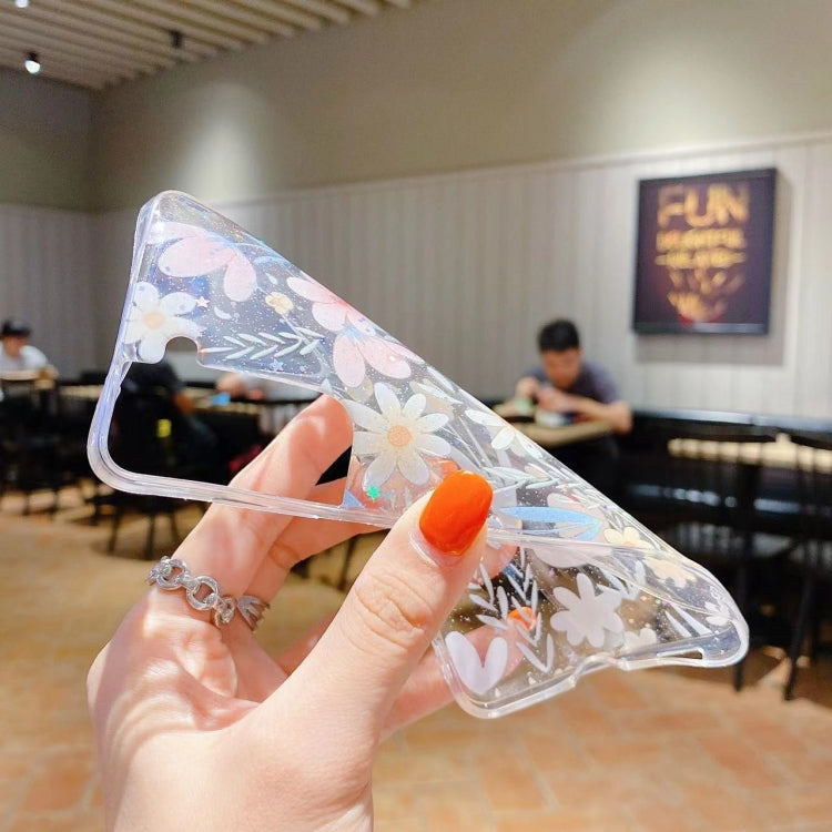 Frendorf | Für Samsung Galaxy S24 Ultra 5G Frisch Kleine Florale Epoxid TPU Handyhülle (D06 Liebe des Schmetterlings)