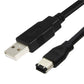 Frendorf | JUNSUNMAY Firewire IEEE 1394 6 Pin Male zu USB 2.0 Male Adapter Konverter Kabel, Länge: 4,5 m