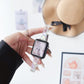 Frendorf | Für Apple Watch Series 7 45mm Laser PC Bunte 12mm Schlanke Uhr Band (Transparent)