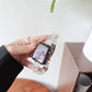 Frendorf | Für Apple Watch Series 3 38mm Laser-PC Farbenfrohes 12mm Slim Armband (Transparent)