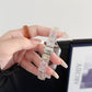 Frerndorf | Für Apple Watch Series 8 45mm Laser PC Bunte 20mm Schlanke Uhrband (Transparent)