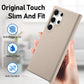Frendorf | Für Samsung Galaxy S24 Ultra 5G Litchi Oil Edge Leder Rückenschutzhülle (Khaki)
