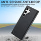 Frendorf | Für Samsung Galaxy S24 Ultra 5G Litchi Oil Edge Leder Rückseite Handyhülle (Schwarz)