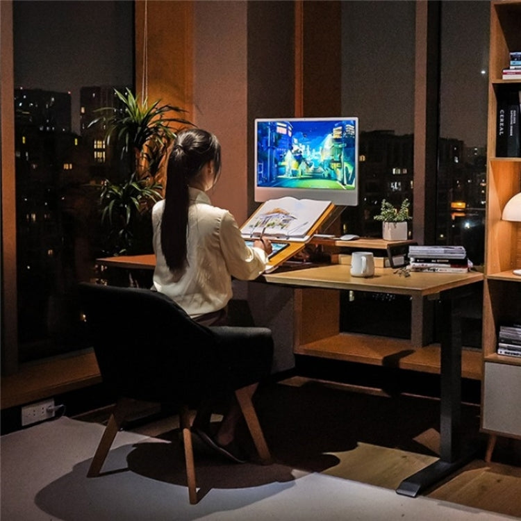 Frendorf | BG-2S Höhenverstellbarer Laptopständer ABS + Aluminiumlegierung Schreibtisch Buchständer zum Lesen