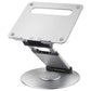 Frendorf | AS018-XS Für 10-17 Zoll Gerät 360 Grad drehbarer verstellbarer Laptop-Halter Schreibtischständer (Silber)