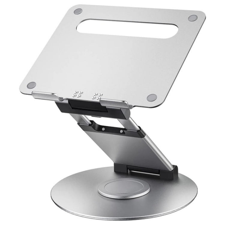 Frendorf | AS018-XS Für 10-17 Zoll Gerät 360 Grad drehbarer verstellbarer Laptop-Halter Schreibtischständer (Silber)